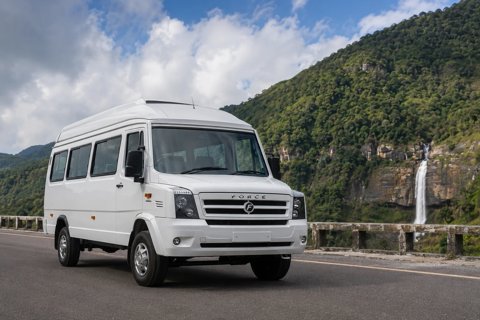 16 seater traveller ready for a group tour